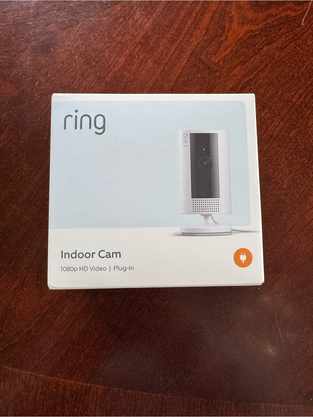 New in Box! Ring Indoor Camera White Plug-In Home Camera 1080 HP 2nd Gen SEALED